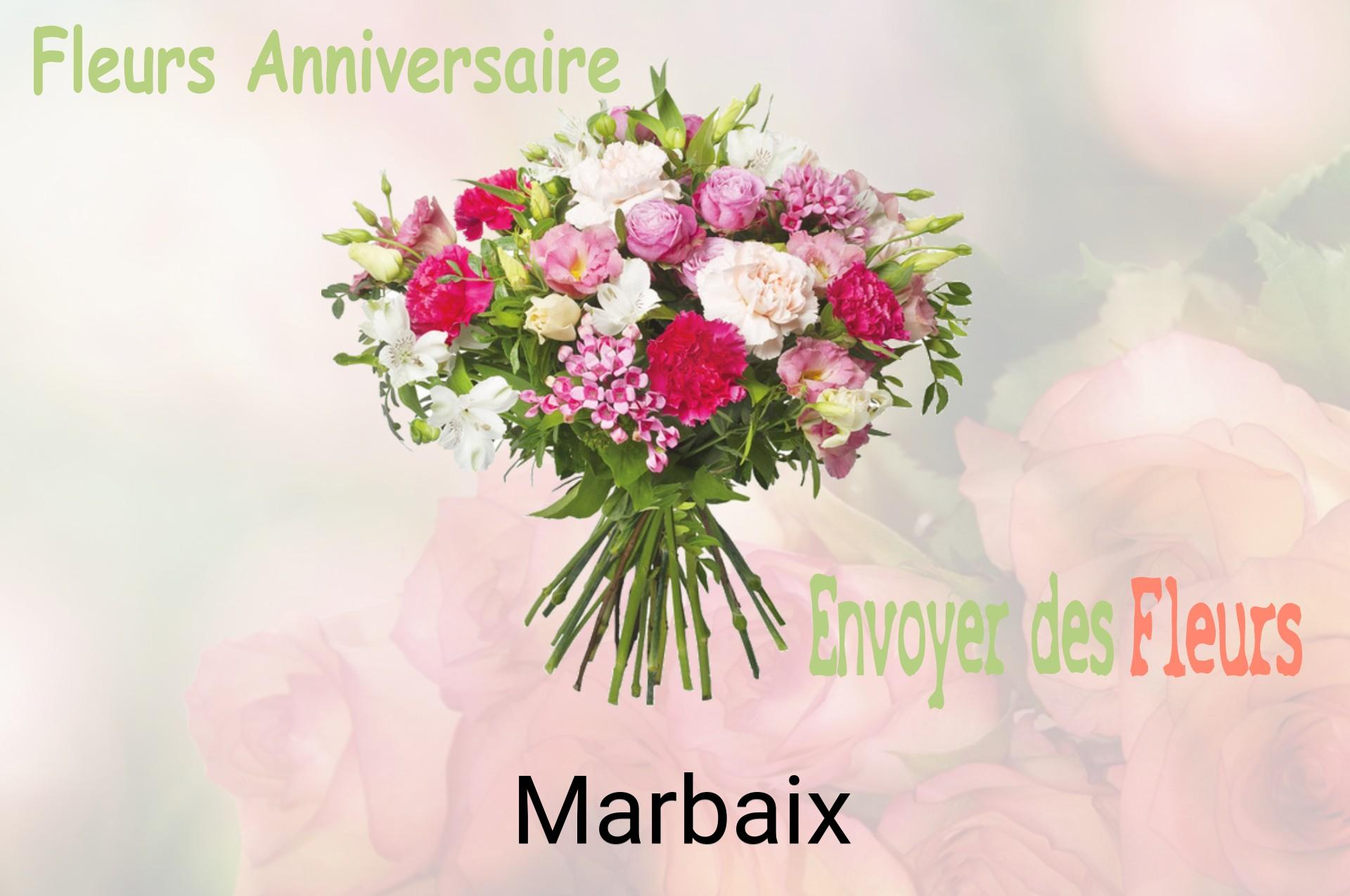 Bouquet de fleurs d’anniversaire livré à Marbaix